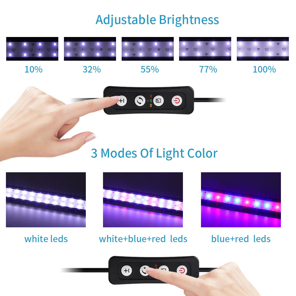 سطوع قابل للتعديل لضوء دعامة خ - مراجعة Reef Lighting وسعره